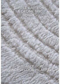 Krémszínű futószőnyeg 80x240 cm Pigment Cream White – Elle Decoration