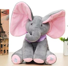 Zaparkorun Interaktív éneklő elefánt - rózsaszín