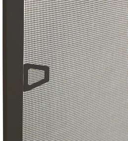 antracitszürke ablakszúnyogháló 80x100 cm