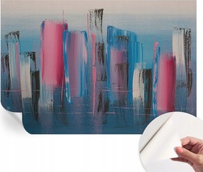 Dekoratív öntapadós fotótapéta Hálószobába Absztrakt csíkok 152x104