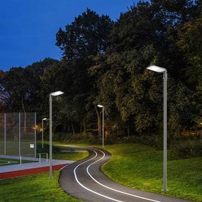 BRILAGI-LED kültéri lámpa oszloppal és kl. 3 m URBANLIGHT LED/100W/230V szürke IP65