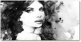 Fotótapéta üveg falra Nő portré 140x70