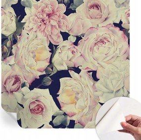 Mosható öntapadós fotótapéta étkezőbe Virágos csokor 250x250 cm