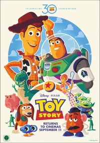 Toy Story filmposzter (2025) 30 éves 70x50cm #693