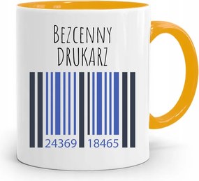 Nyomtatónak Sárga Bögre Születésnapi Ajándék fényképes nyomtatással