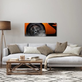 Kép - Narancssárga sportautó (120x50 cm)