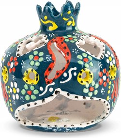 Gyertyatartó Gyertyatartók Gyertyamelegítő Kézzel Díszített Kerámia