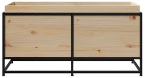 tömör fenyőfa kerti virágláda 100 x 40 x 50 cm