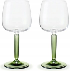 Kähler Hammershøj Fehérboros Pohár 350 ml 2 db Zöld