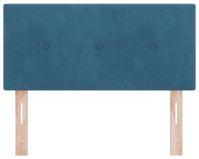 LED Fejtámla Gombos Steppelt Sötétkék 100 cm Bársony