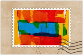 Poszterek 90x60 Absztrakt Pajzs