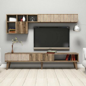 Milan Walnut TV-fal