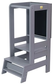 Szürke borovi fenyő tanulótorony Montessori – Meowbaby