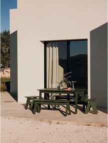 Borovi fenyő kerti étkezőasztal 77x140 cm Navo – noo.ma