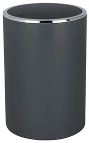 WENKO 25146100 - INCA kosár 18,5x25,5 cm antracit/fényes króm