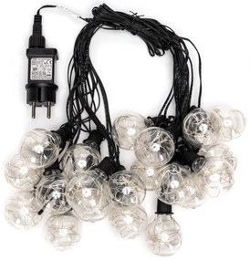 Aigostar - LED kültéri dekorációs fényfüzér 160xLED/3,6W/230V 10m IP44 meleg fehér