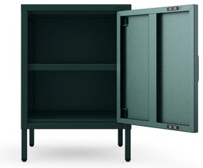 Éjjeliszekrény MIA, 424 x 595 x 400 mm, Modern: palack zöld szín