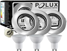Polux OLIN 306203 Beépíthető spotlámpa 1x3,5W/GU10 3000K 250LM IP20