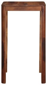 vidaXL bárasztal 60x60x107 cm tömör fa akácfa