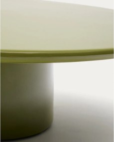 Beton kerek kerti dohányzóasztal ø 85 cm Albanella – Kave Home