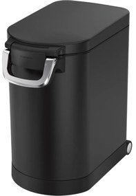 Simplehuman Száraz takarmánytároló biztonságizárral, 25 l, matt fekete, 25 l