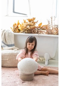 Bézs textil játéktároló kosár ø 23x27 cm Mushroom – Lorena Canals