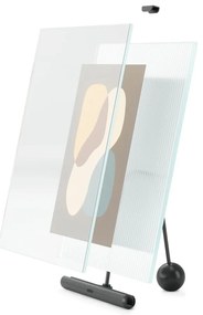 Fekete üveg álló képkeret 19x23 cm Flute – Umbra