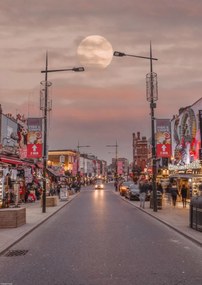 Poszter 29,7x42cm Camden főutca, Assaf Frank