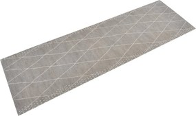 vidaXL mosható rombuszmintás bársony konyhaszőnyeg 60x180 cm
