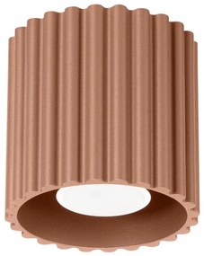 Sollux SL.1804 - AURA spotlámpa 1xGU10/10W/230V 10 cm barna