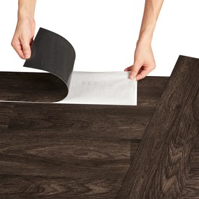 NEU.HOLZ Vinyl öntapadós padlóburkolat Vanola Dark Wood Wenge 0,975m²