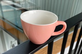 Nyújtózkodó CICA bögre - barackszínű, 325 ml - Creature Cups