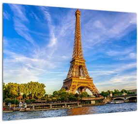 Kép - Eiffel-torony (üvegen) (70x50 cm)