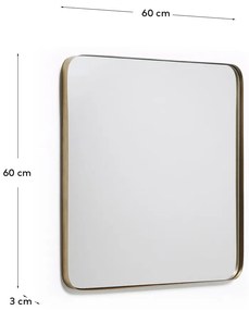 Fali tükör 60x60 cm Marco – Kave Home