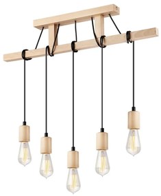 LEON függeszték 5xE27/60W/230V, kábellel