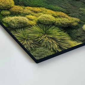 DUBLEZ | Moha kép - Zöld oázis (imitáció)