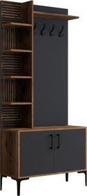 Viyana D - Walnut, Anthracite