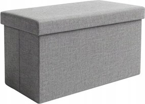 Ruhhy 26131 Szék tárolóhellyel 76 x 38 x 38 cm, szürke