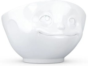 Fehér 'szerelmes' porcelán tálka - 58products