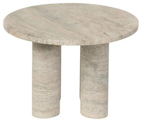 Kő kerek tárolóasztal ø 52 cm Volos – Blomus