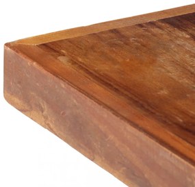 tömör újrahasznosított fa étkezőasztal 180 x 90 x 76 cm