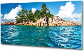 Kép akril üvegen Trópusi sziget