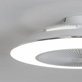 Brilagi - AURA LED/38W/230V fehér dimmelhető lámpa ventilátorral + DO