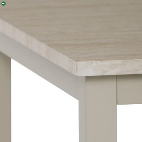 Étkezőasztal 70 × 70 cm melamin travertin GDT-201 TRV