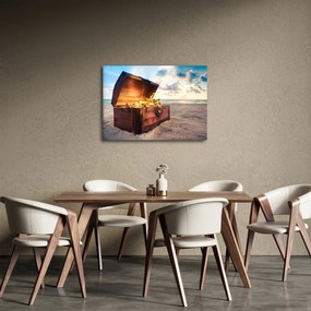 Kép - kincs a tengerpart (70x50 cm)