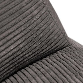 Téglavörös kordbársony babzsákfotel Sofa MooG – SLOWDOWN