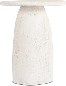 Modern dohányzóasztal REES 49 cm, krémbézs