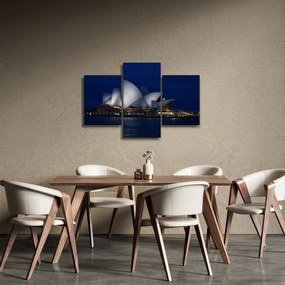 Sydney éjszakai kép (90x60 cm)