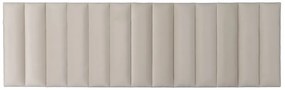 FRAME PAROS kárpitozott falpanel 15x60 cm Termék színe: Világosszürke