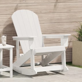 Adirondack hintaszék Fehér 73.5x92x90 cm HDPE